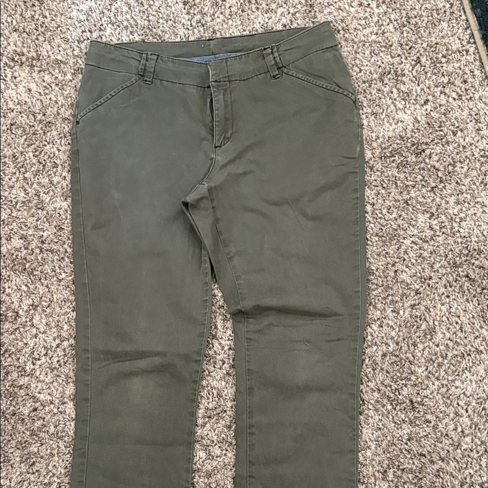 Kohl's Olive Straight Leg Women's Jeans